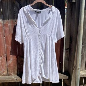 a collard sun dress from forever 21